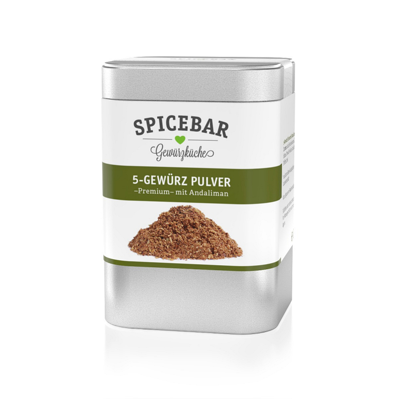 5 Gewürze Pulver in Bio Qualität bei Spicebar bestellen