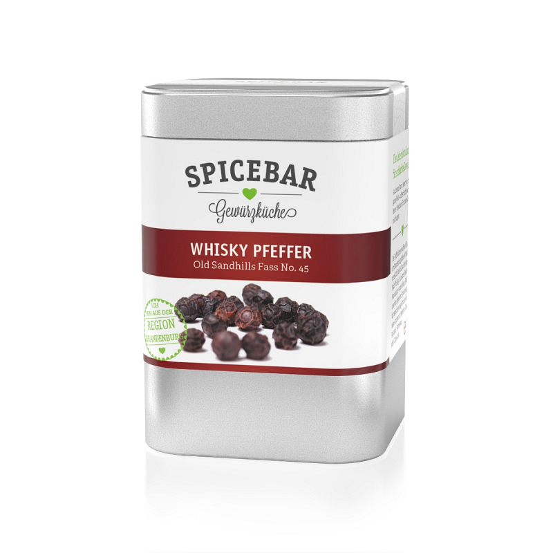 Whisky-Pfeffer in Bio-Qualität jetzt bei Spicebar kaufen