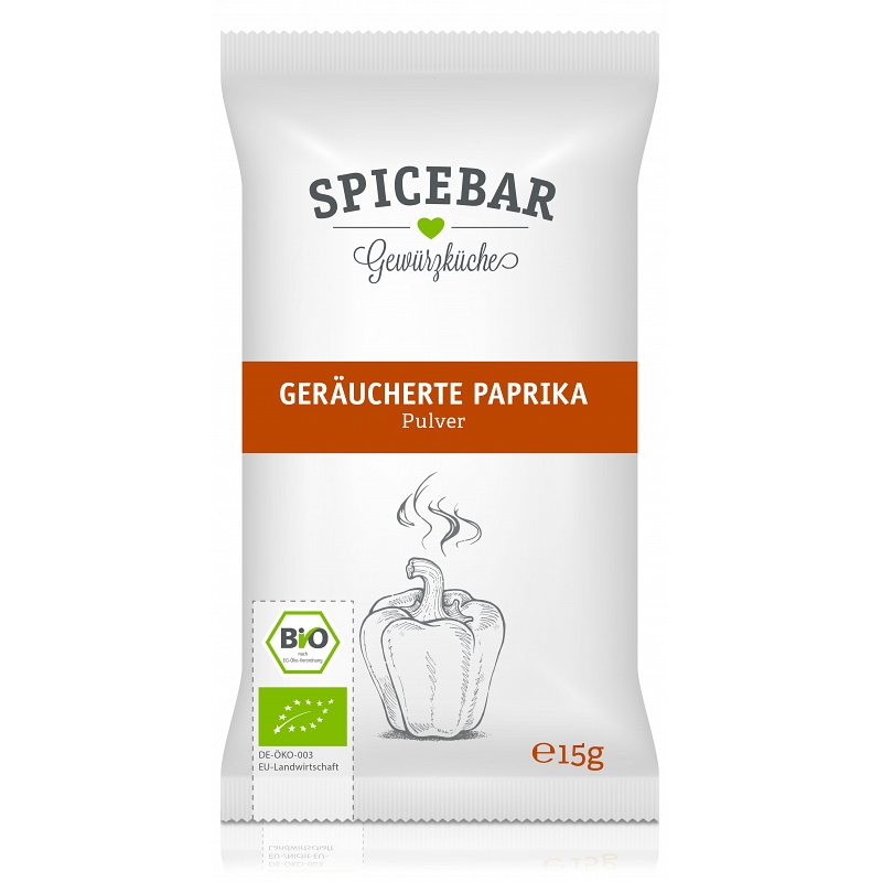 Geräucherte Paprika in Bio Qualität jetzt bei Spicebar kaufen